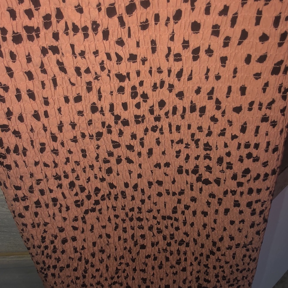 Peach Color Sexy Summer Dress - Picture 7 of 11